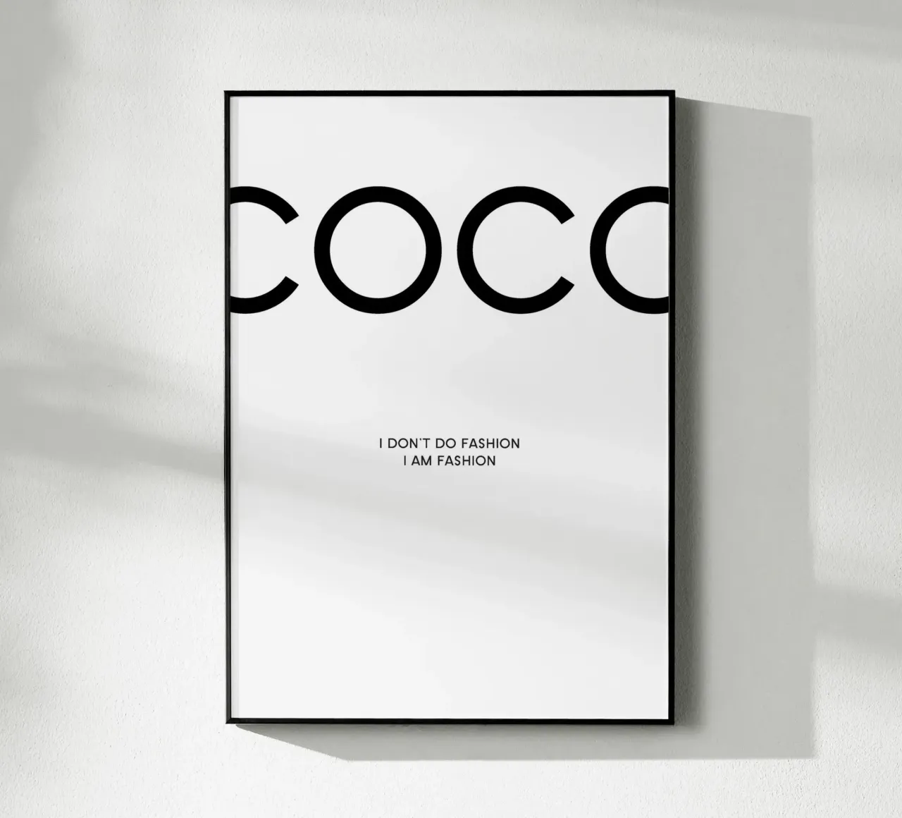 Coco Acryl-Glas von Amanda Khan