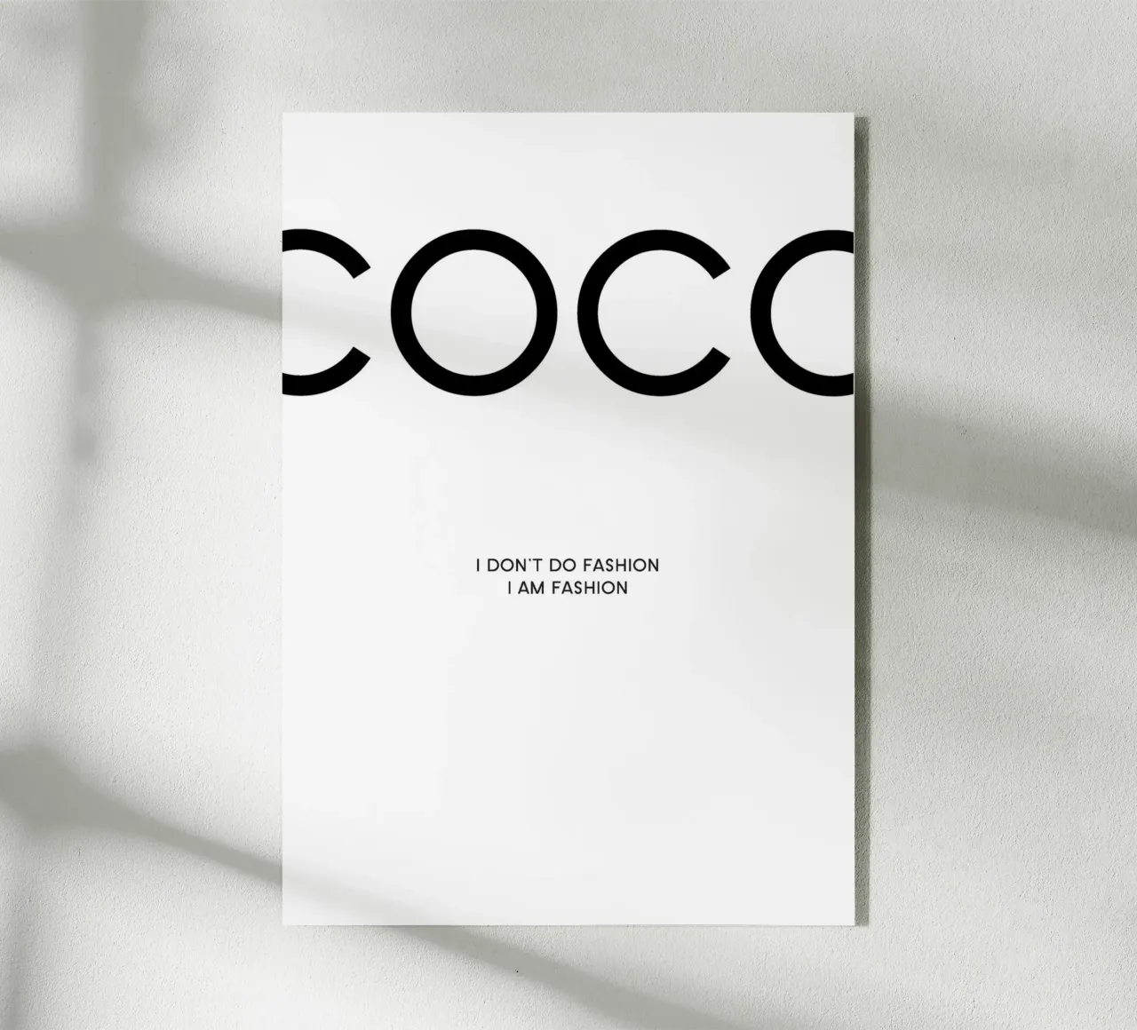 Coco plexiglass da Amanda Khan