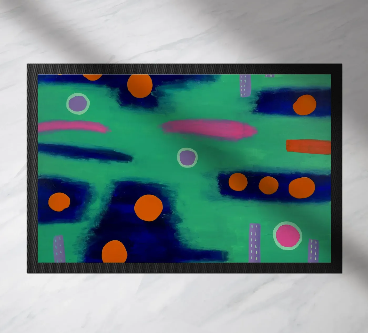 Joy doormat by Helen Joynson