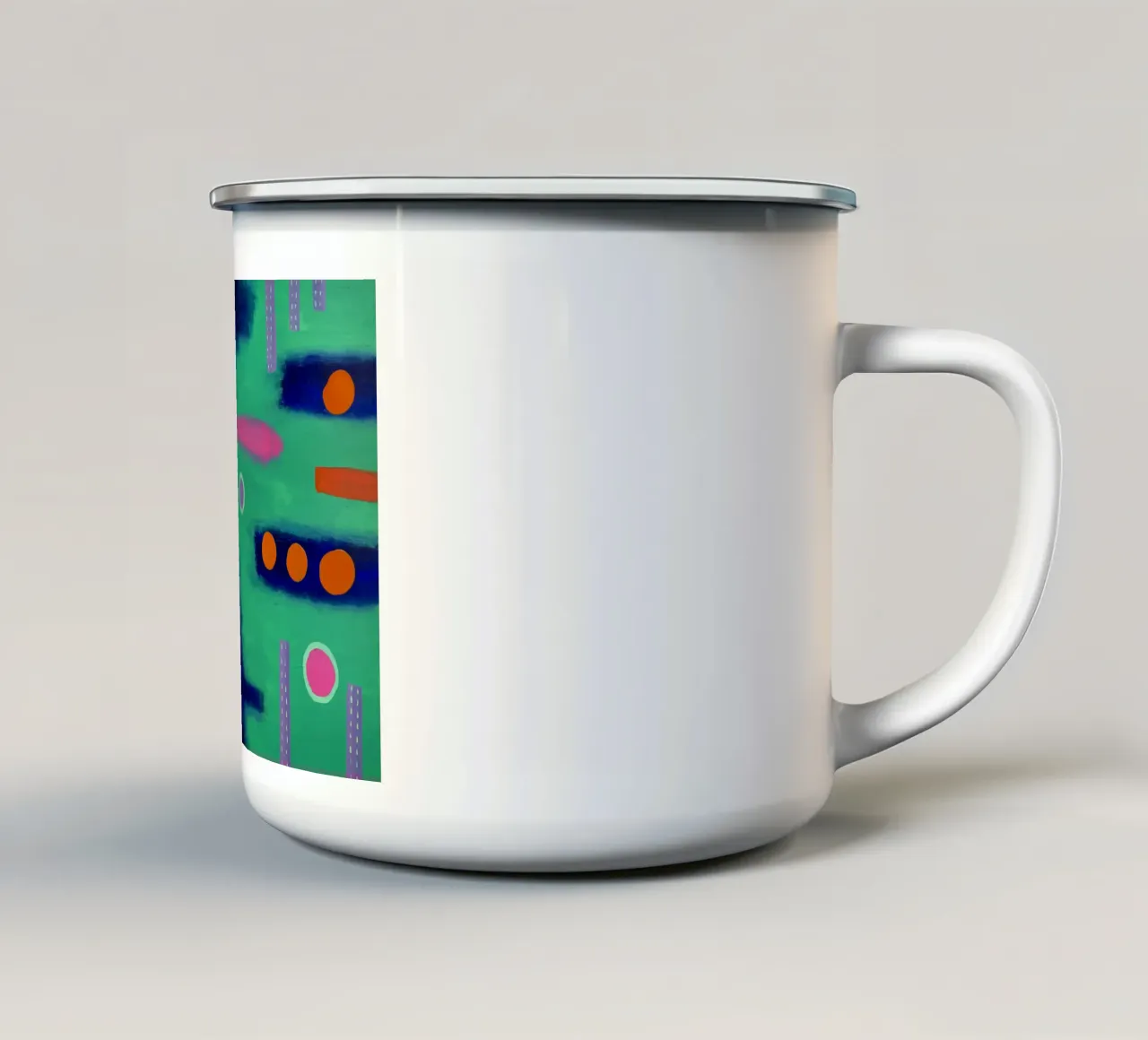 Gioia tazza in smalto da Helen Joynson