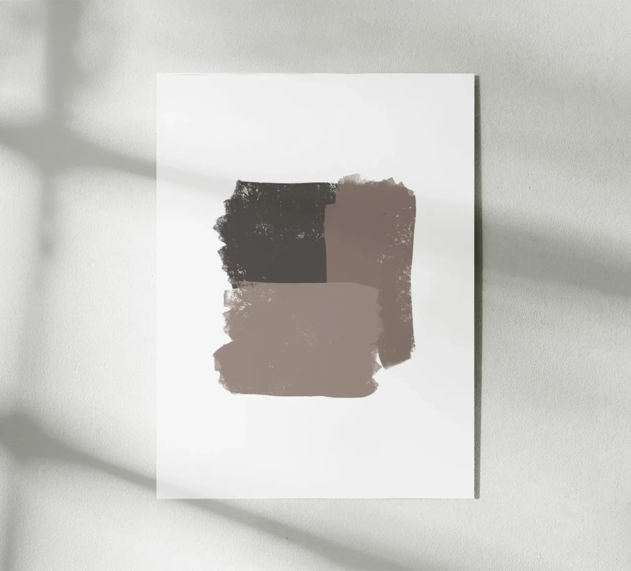 Brown Layers plexiglass da They Call Me Abstract