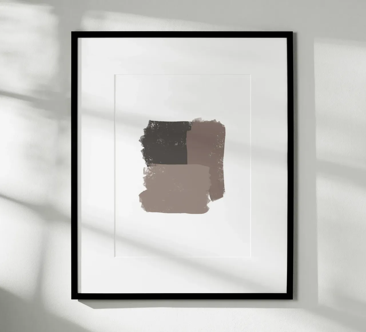 Brown Layers poster da They Call Me Abstract