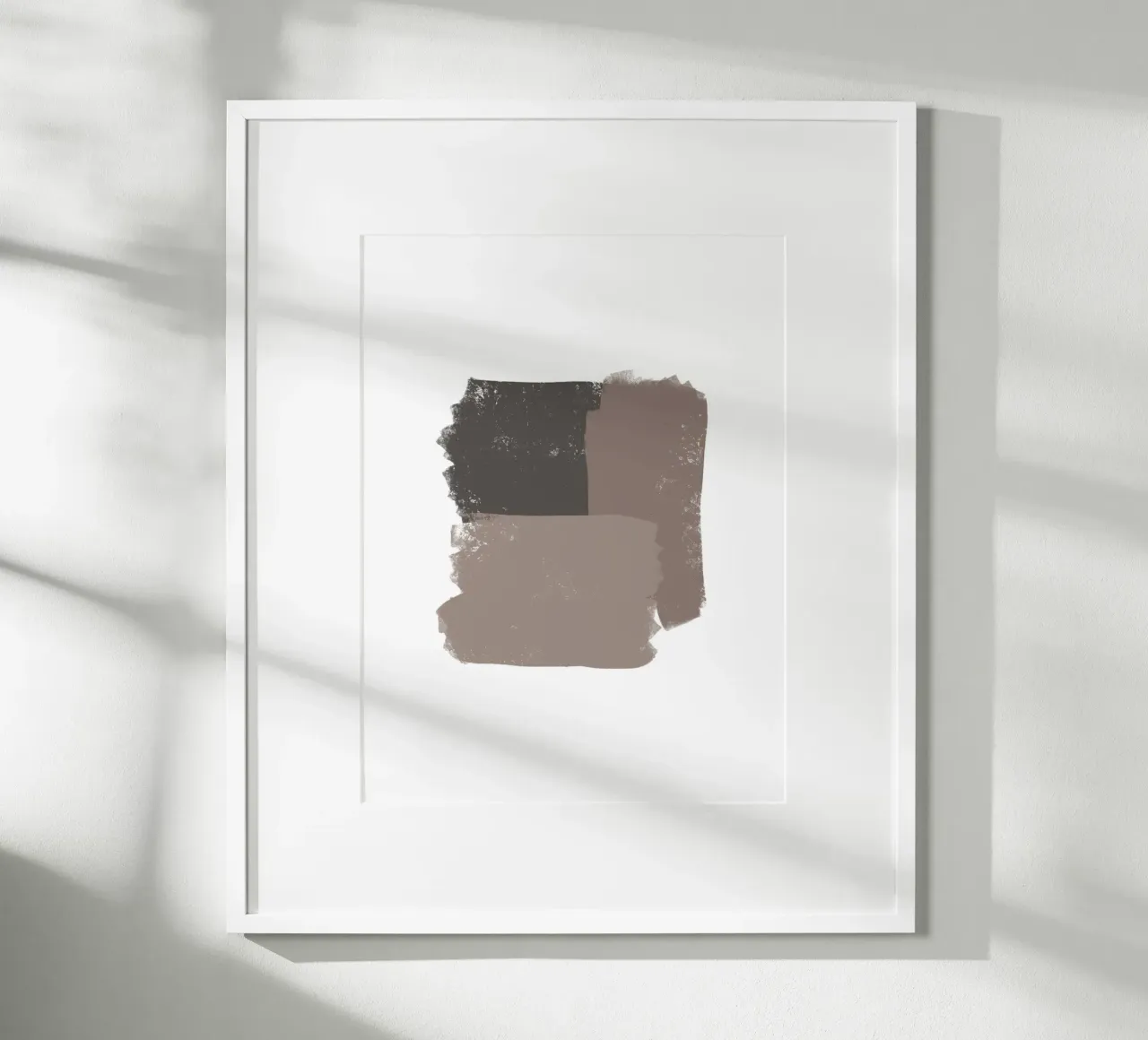 Brown Layers poster da They Call Me Abstract