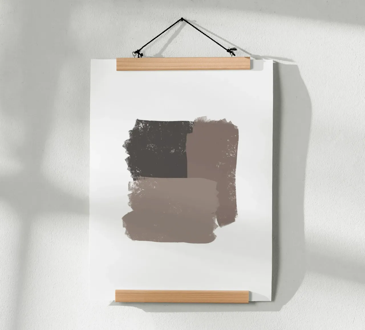 Brown Layers poster da They Call Me Abstract