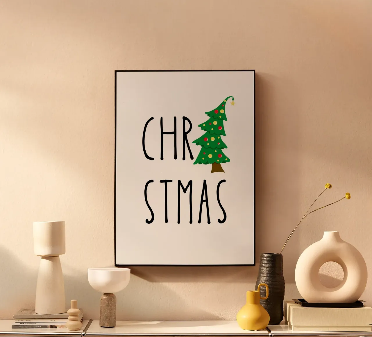 Christmas acrylic glass by HolidaysCandyWalls