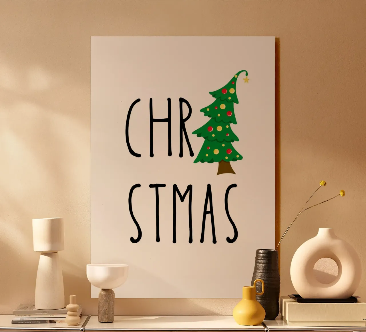 Christmas acrylic glass by HolidaysCandyWalls