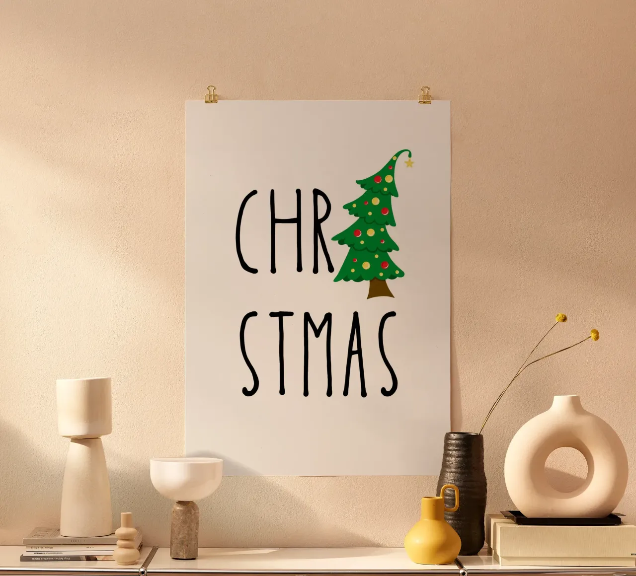 Christmas poster da HolidaysCandyWalls
