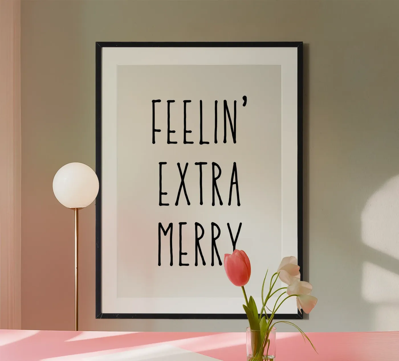 Feelin' extra merry poster da HolidaysCandyWalls
