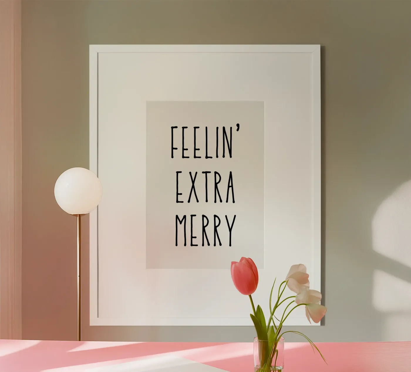 Feelin' extra merry poster da HolidaysCandyWalls