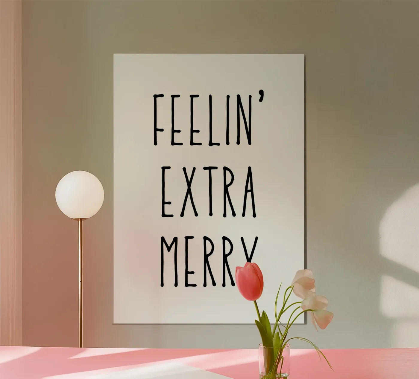 Feelin' extra merry poster da HolidaysCandyWalls