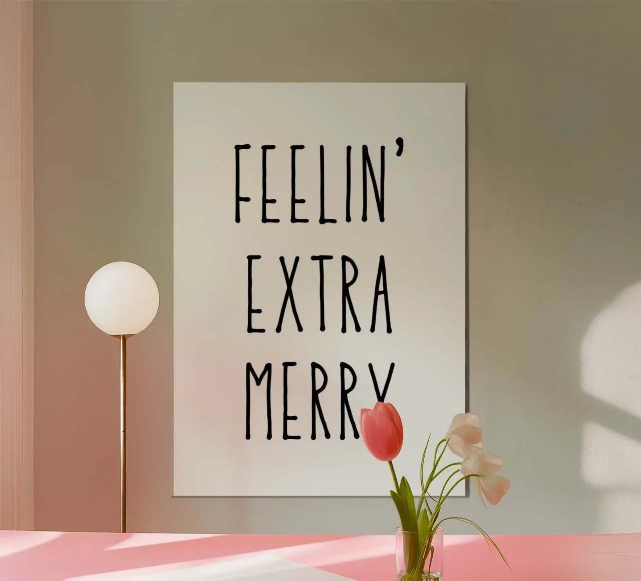 Feelin' extra merry poster da HolidaysCandyWalls