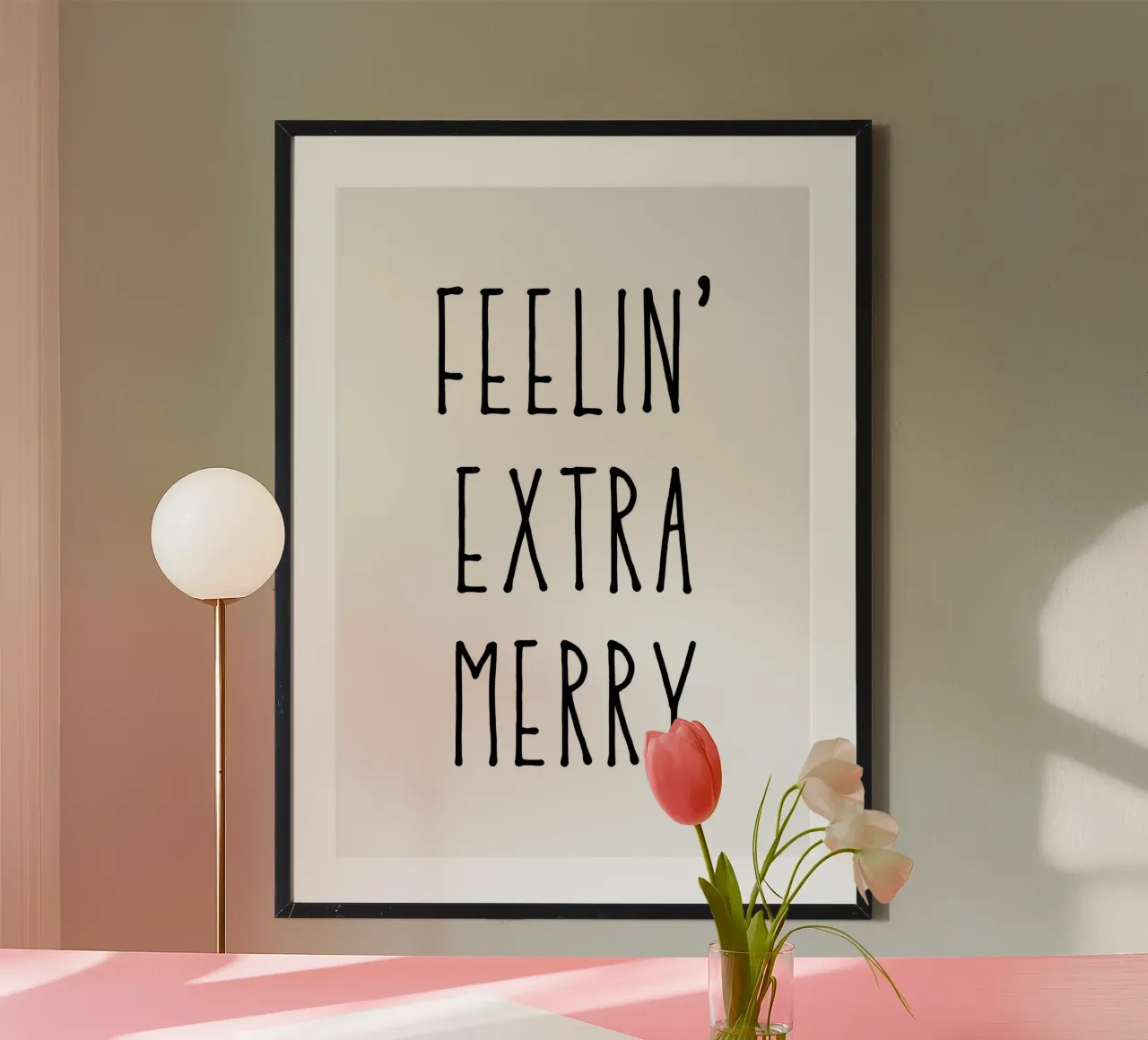 Feelin' extra merry poster da HolidaysCandyWalls