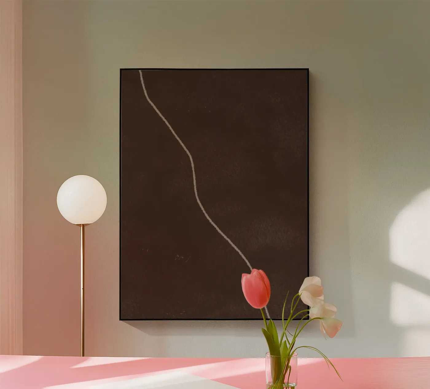 In between Acryl-Glas von They Call Me Abstract