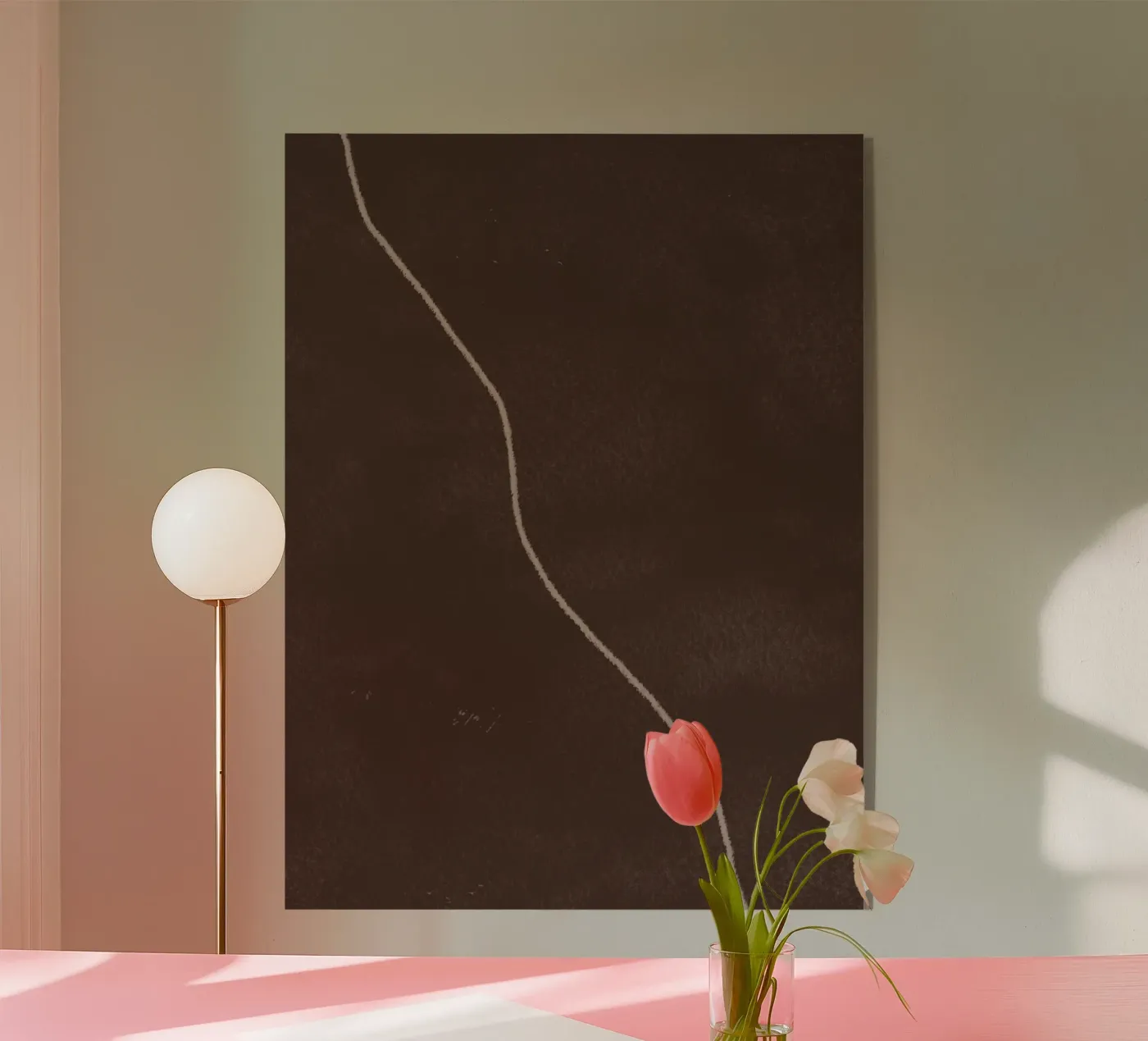 In between Acryl-Glas von They Call Me Abstract