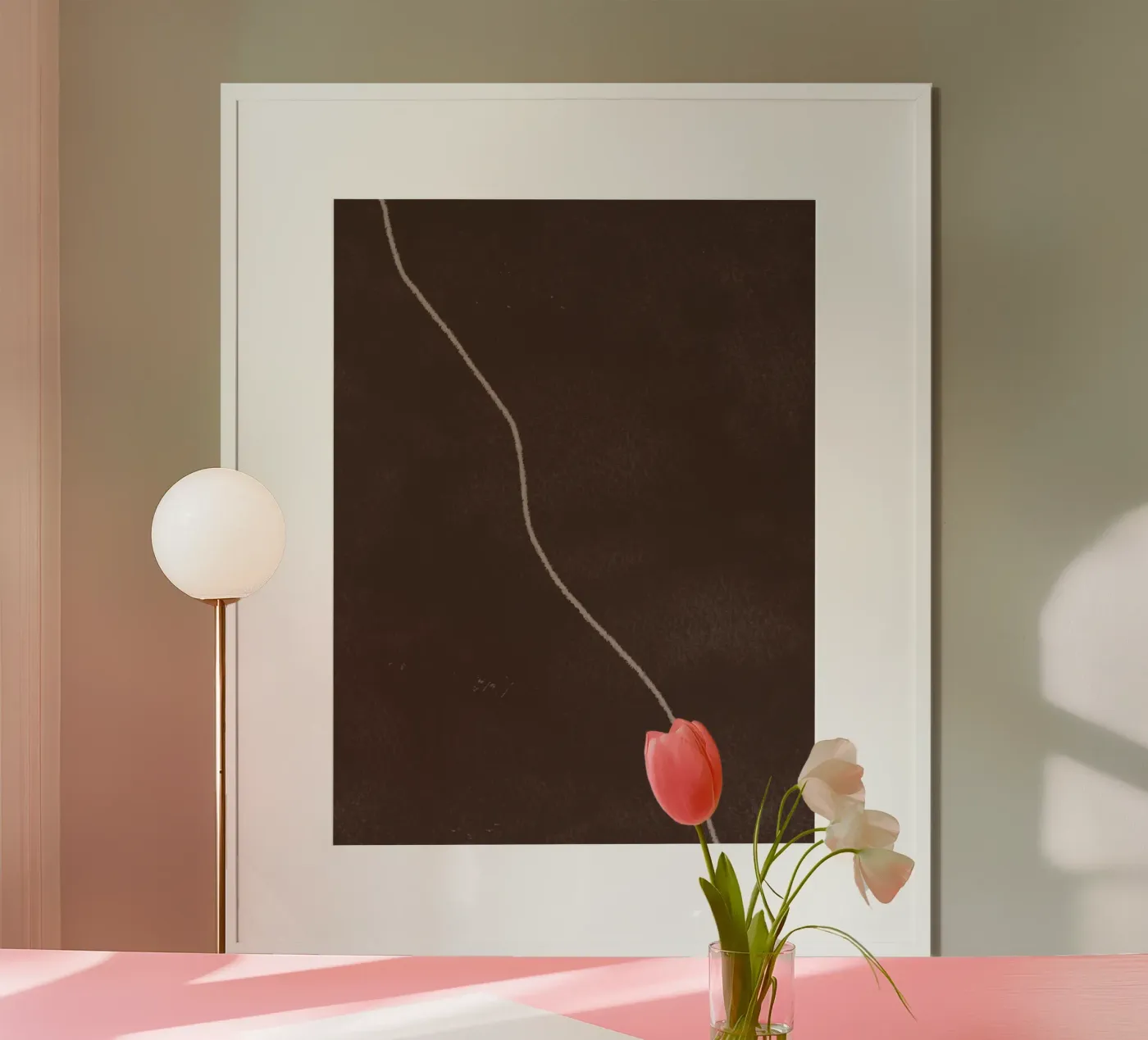 In between poster by They Call Me Abstract