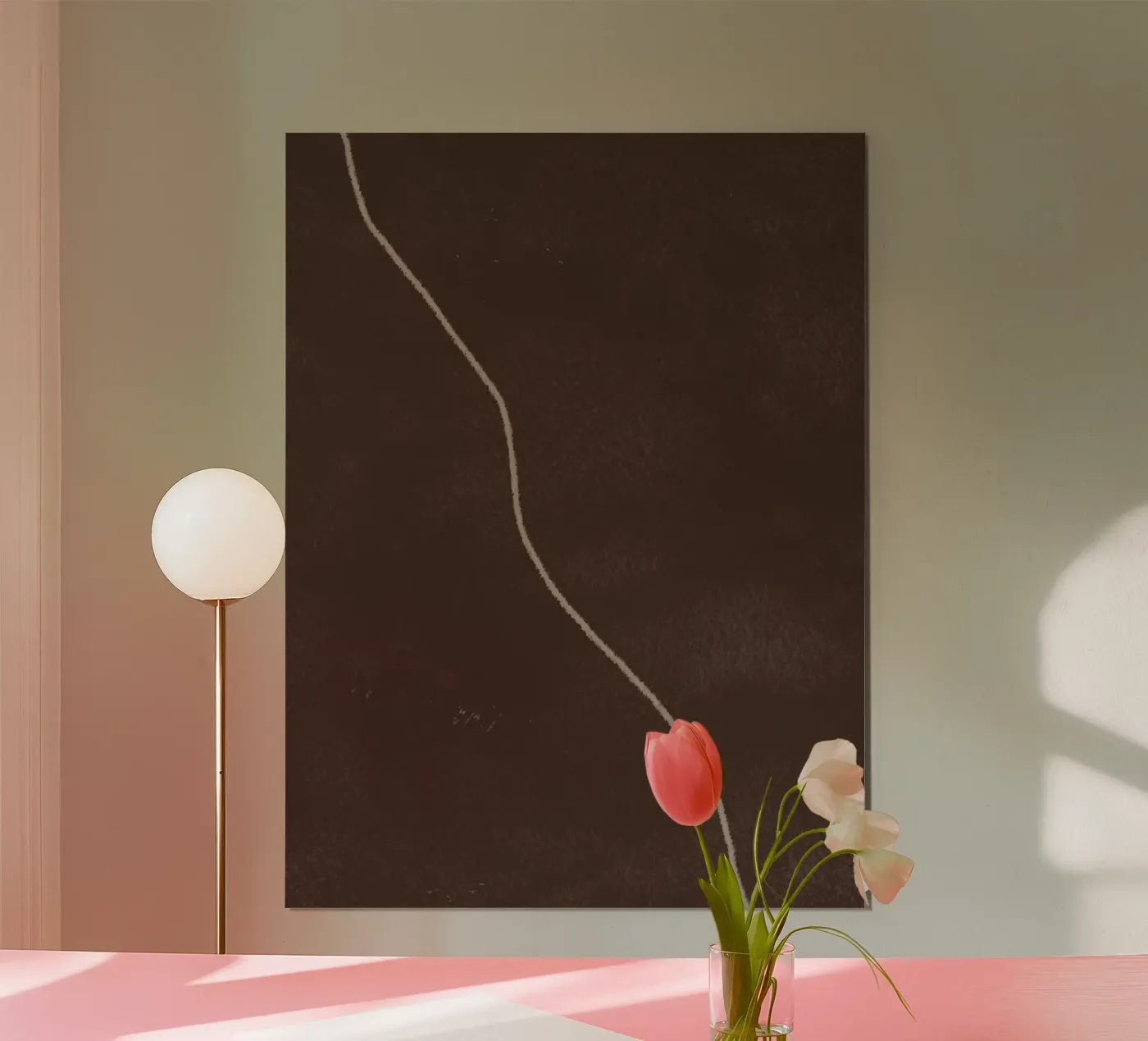 In between poster by They Call Me Abstract