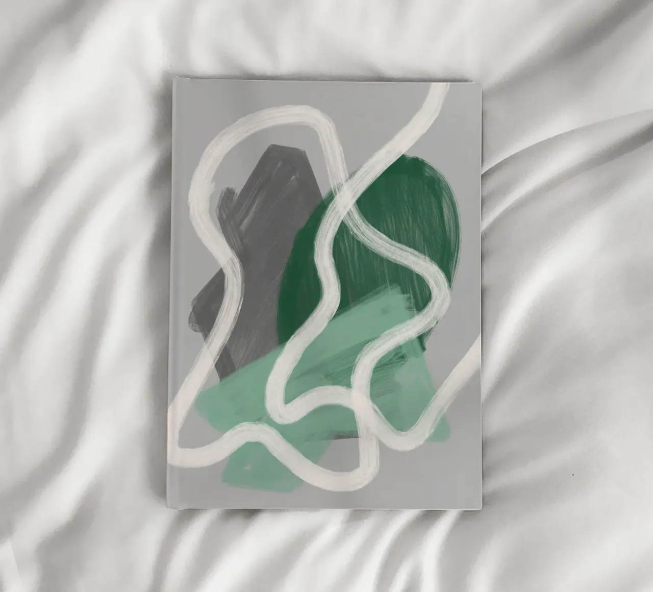 Between shape and flow notebook by They Call Me Abstract