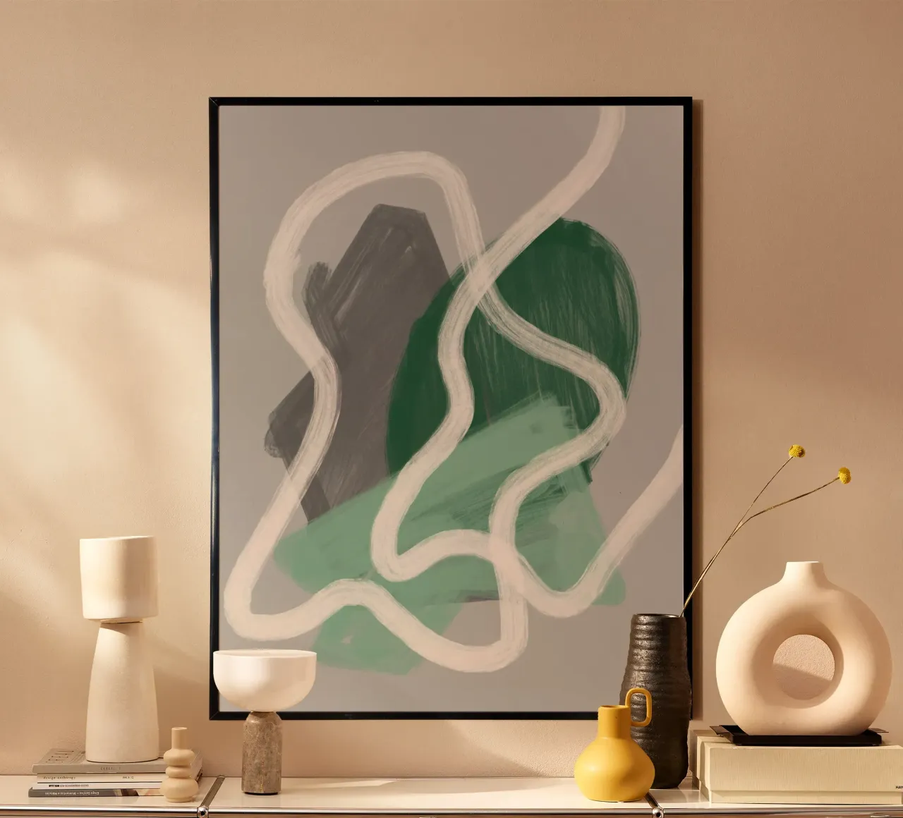 Between shape and flow carta hahnemühle da They Call Me Abstract