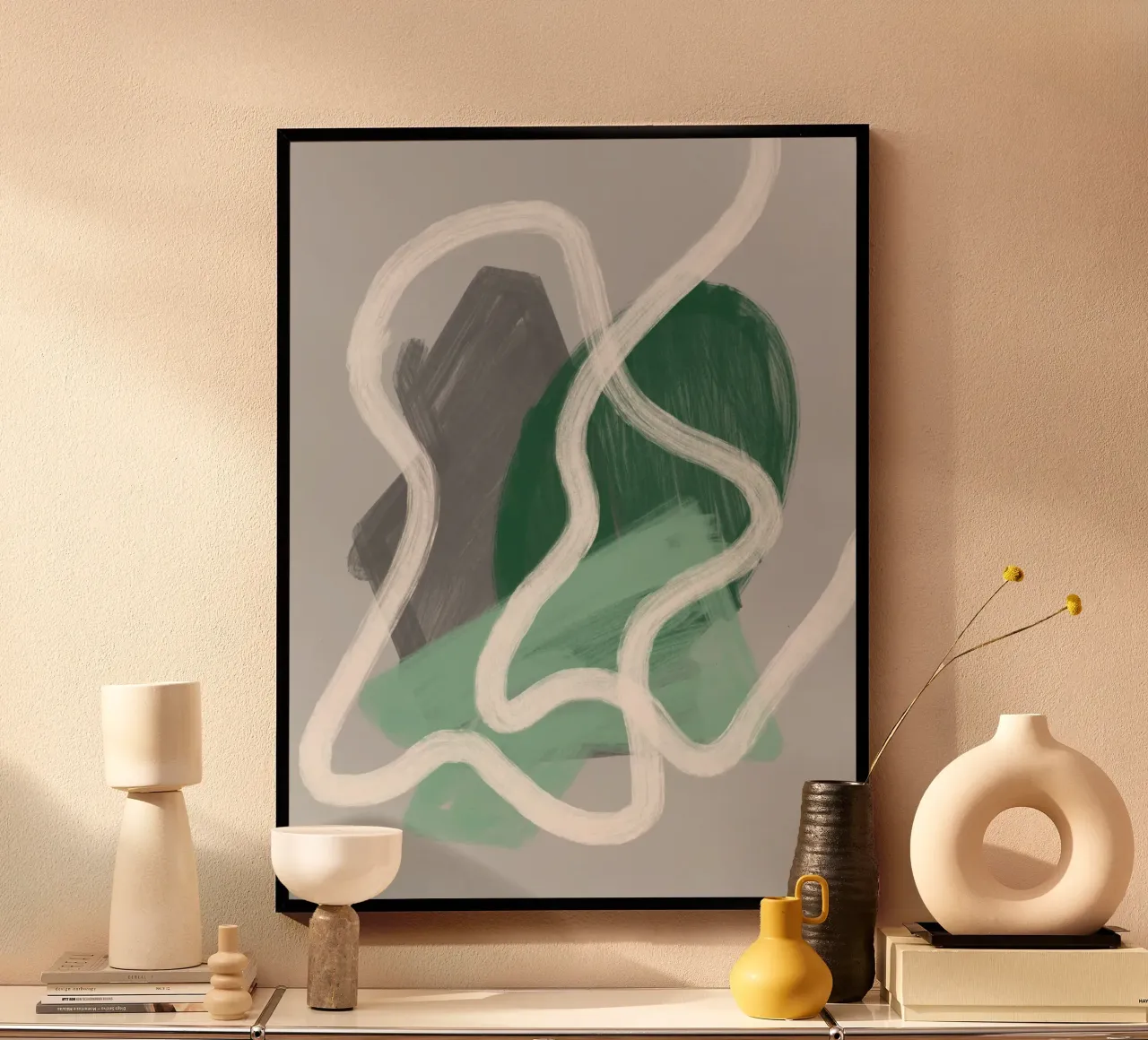 Between shape and flow carta hahnemühle da They Call Me Abstract