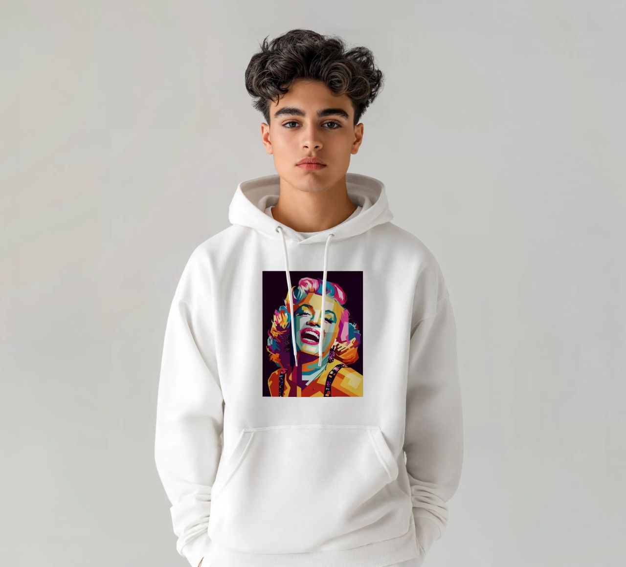 M M Style WPAP felpa con cappuccio da SW Artwork