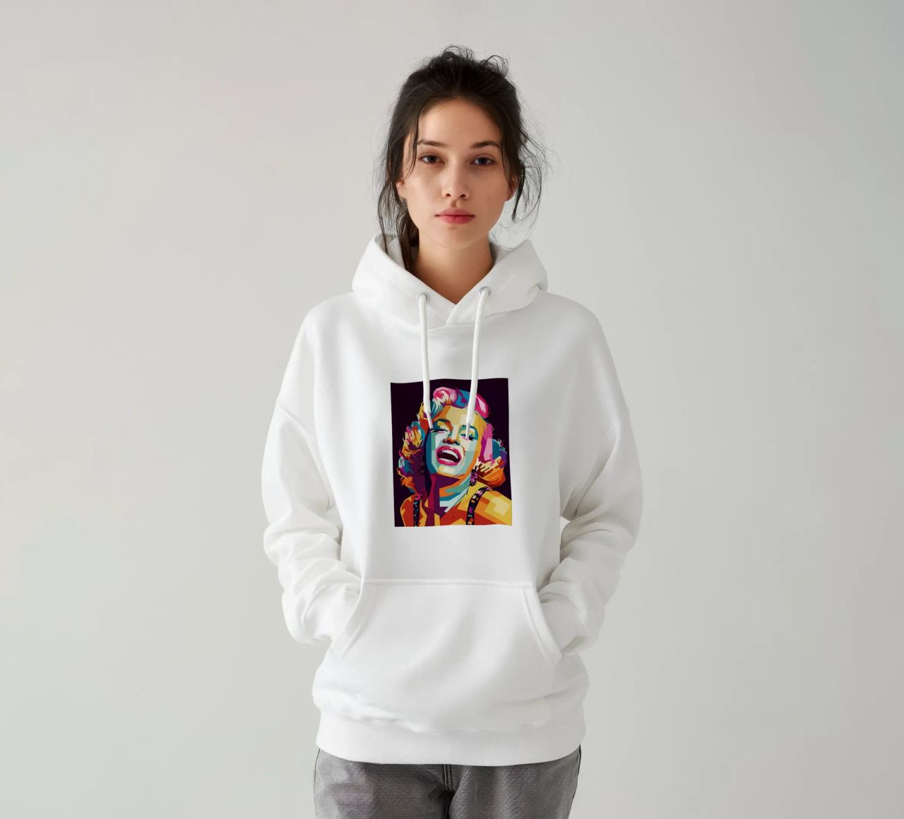 M M Style WPAP felpa con cappuccio da SW Artwork