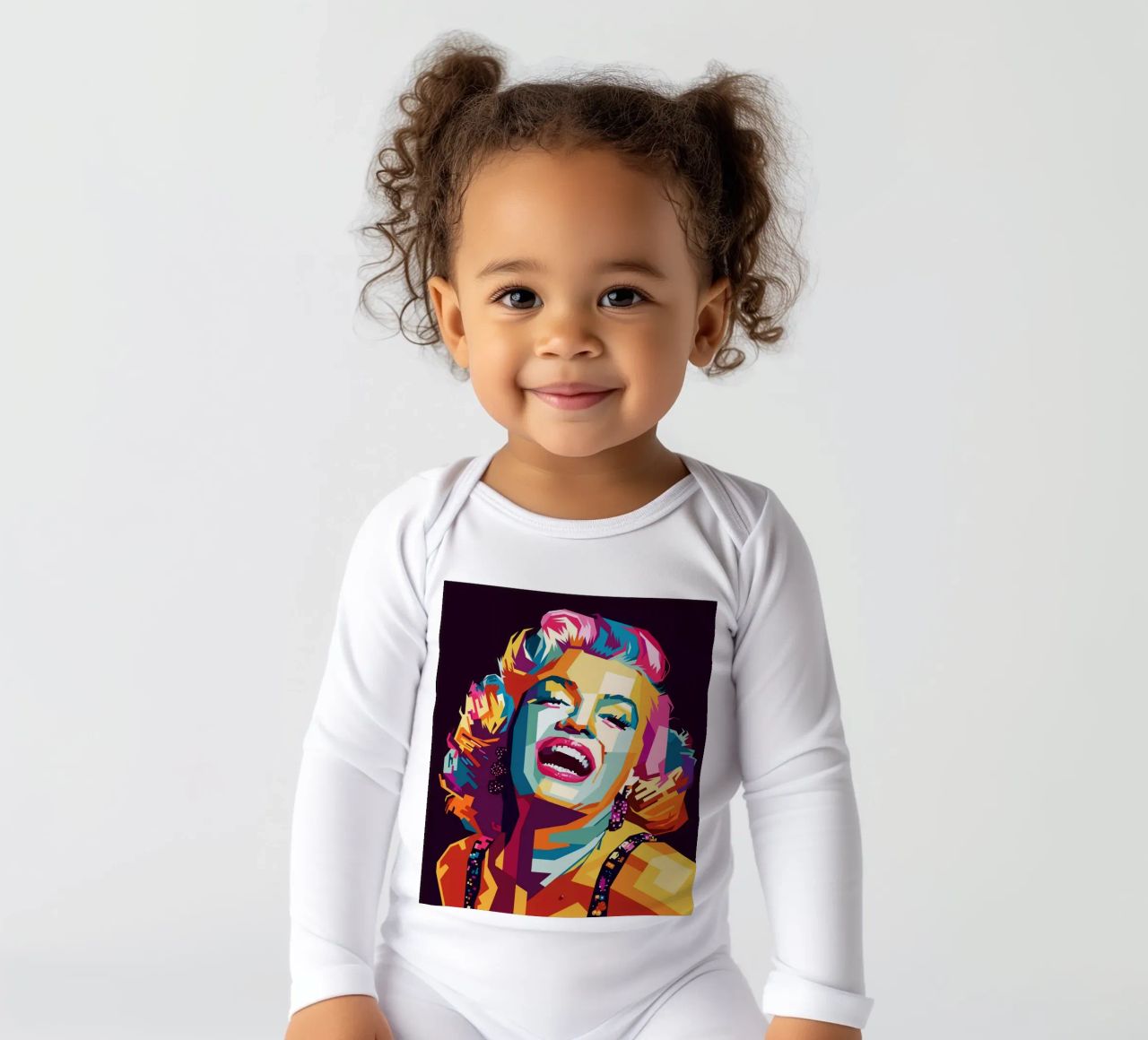 M M Style WPAP body neonato maniche lunghe da SW Artwork