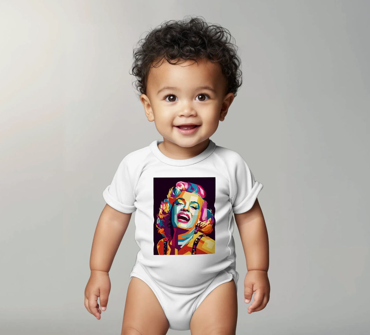 M M Style WPAP body neonato maniche corte da SW Artwork