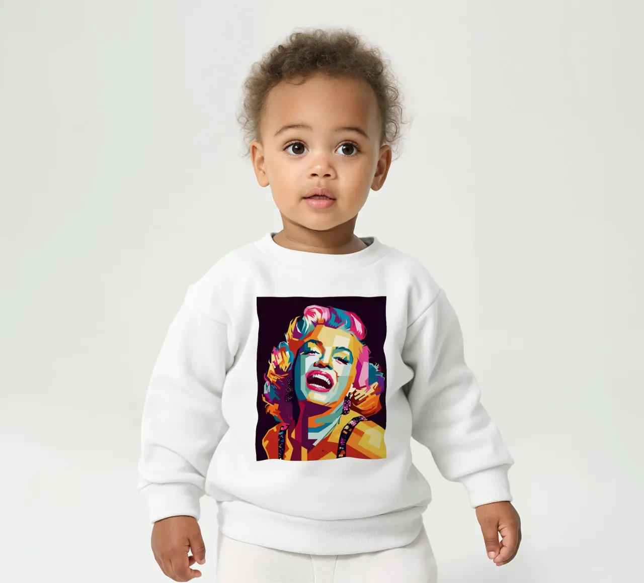 M M Style WPAP Baby Sweatshirt von SW Artwork