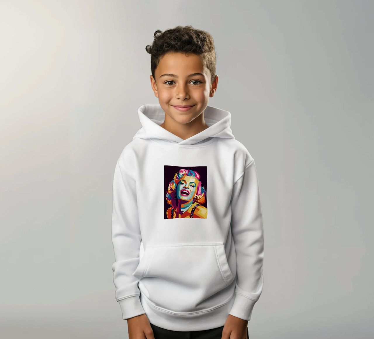 M M Style WPAP felpa bambino con cappuccio da SW Artwork