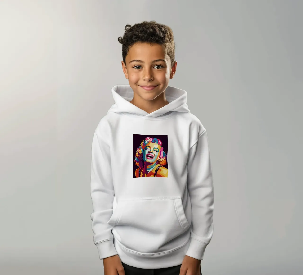M M Style WPAP felpa bambino con cappuccio da SW Artwork