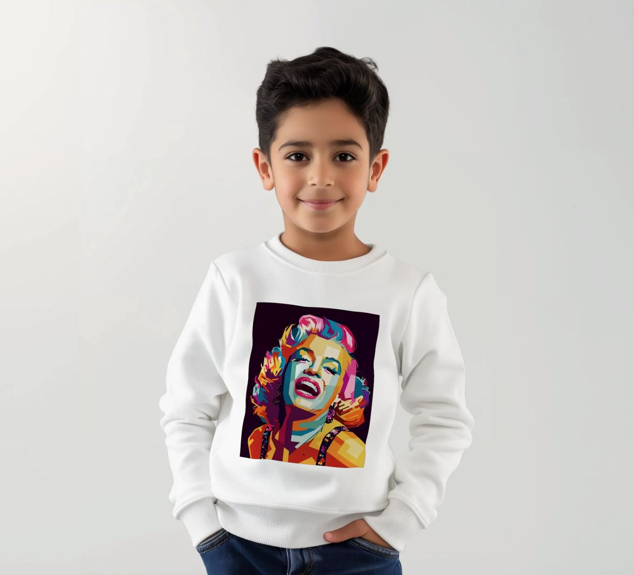 M M Style WPAP felpa bambino da SW Artwork