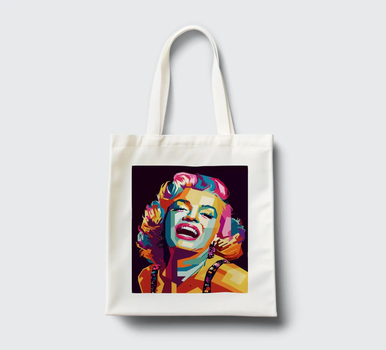 M M Style WPAP borsa in juta da SW Artwork