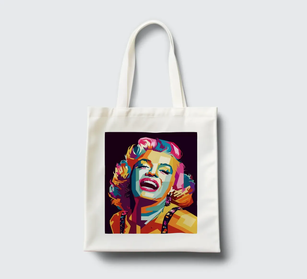 M M Style WPAP borsa in juta da SW Artwork