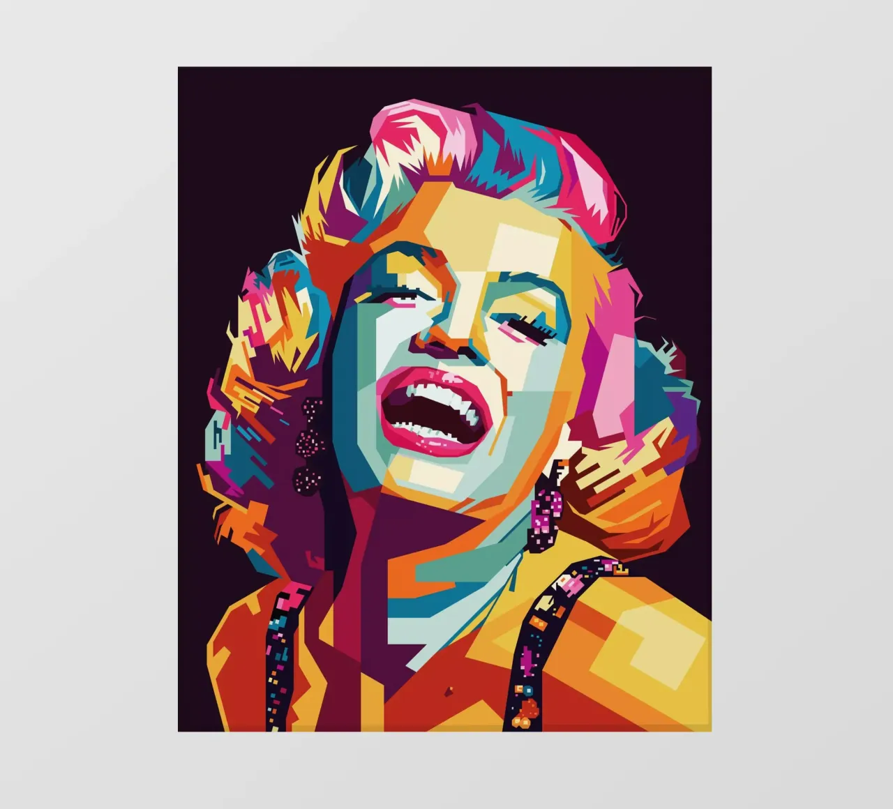 M M Style WPAP lámina retroiluminada de SW Artwork