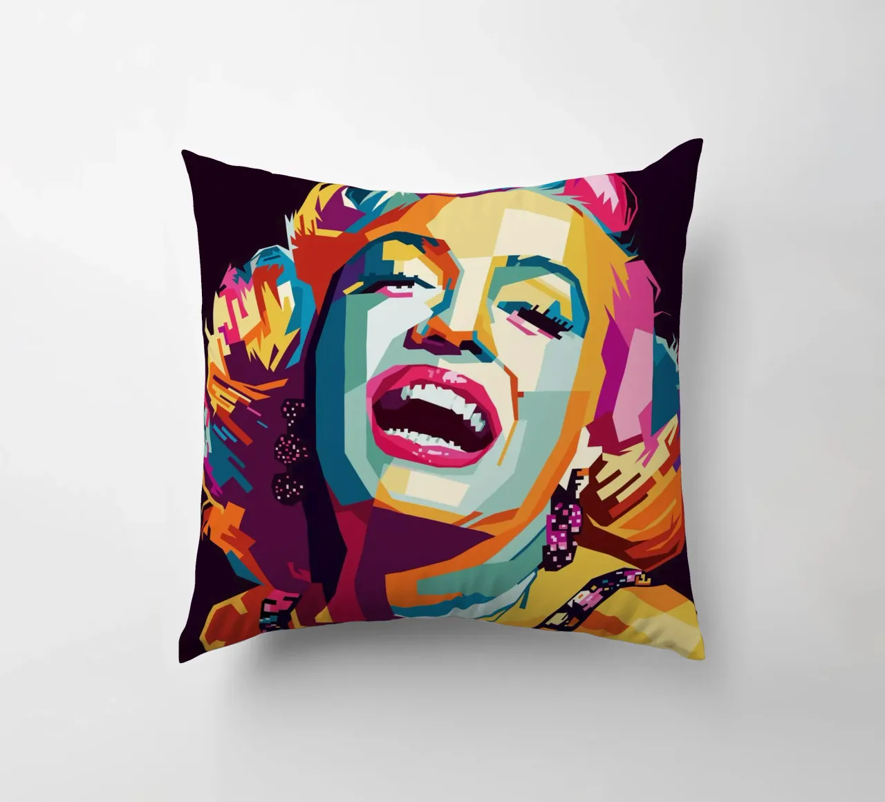 M M Style WPAP Kissen von SW Artwork