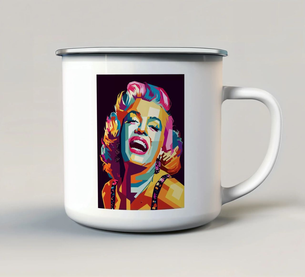 M M Style WPAP tazza in smalto da SW Artwork