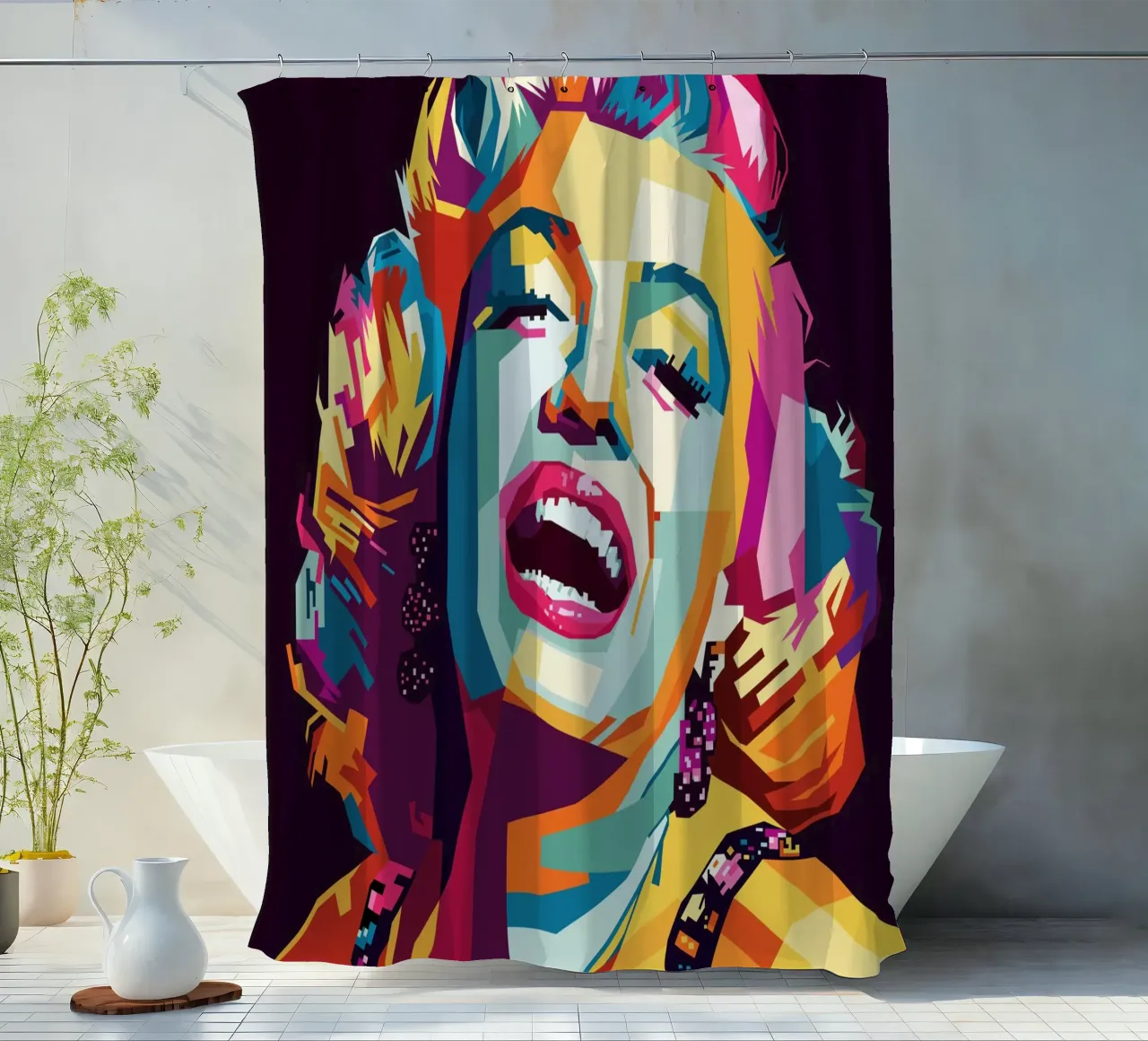 M M Style WPAP tenda da doccia da SW Artwork