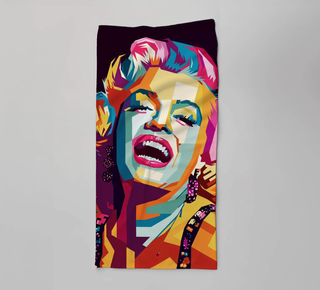 M M Style WPAP Handtuch von SW Artwork