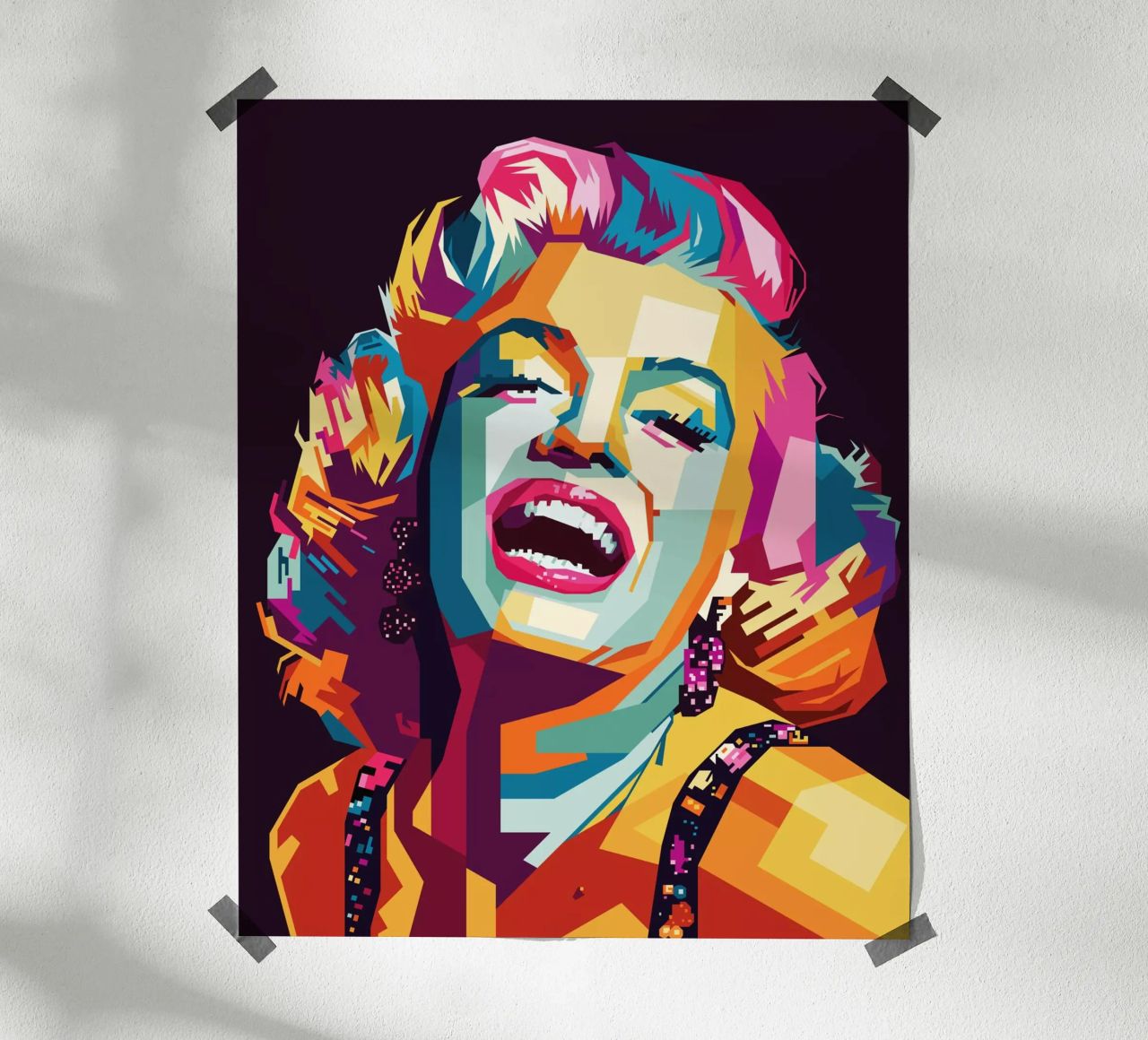 M M Style WPAP poster da SW Artwork
