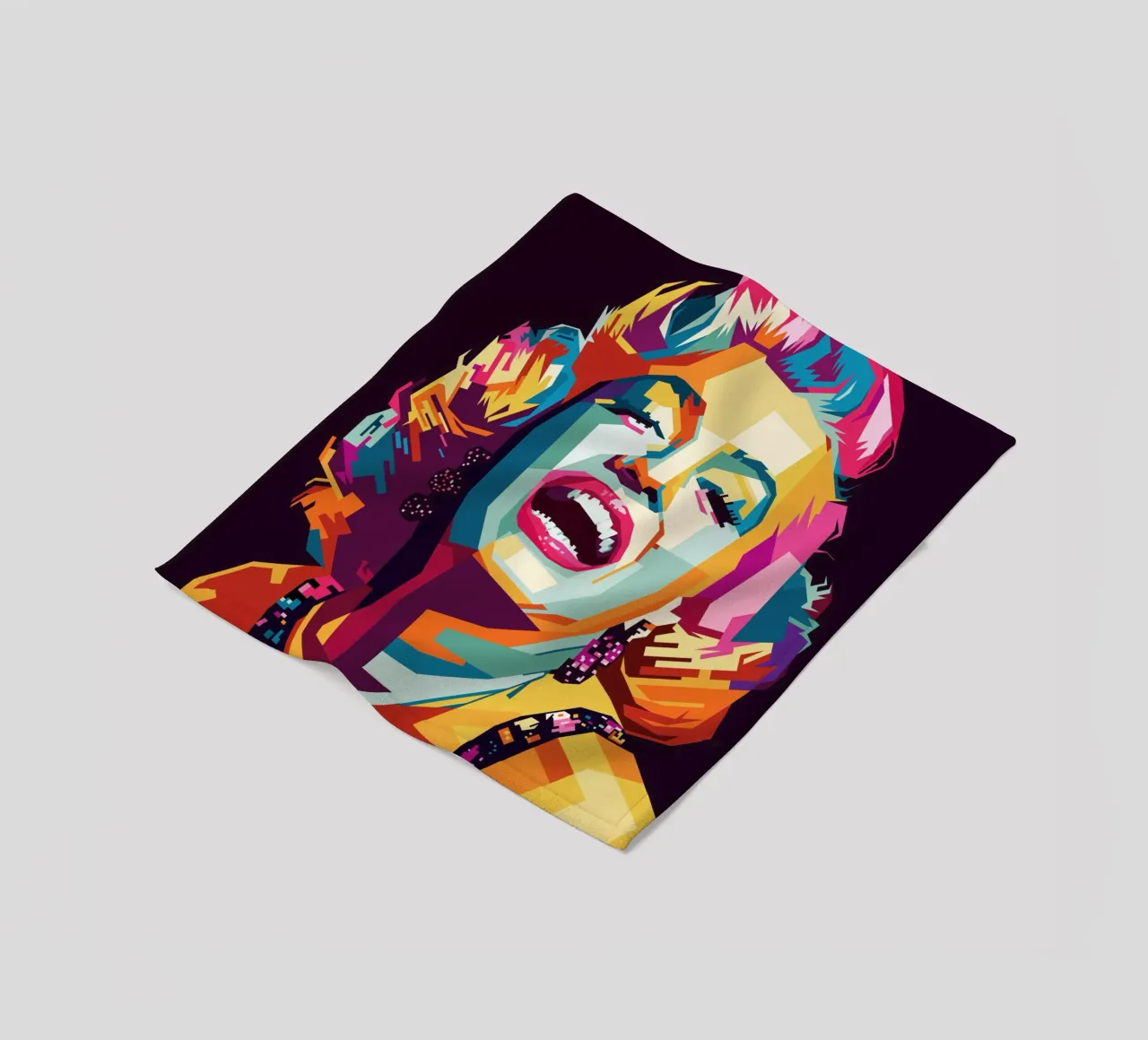 M M Style WPAP manta de franela de SW Artwork