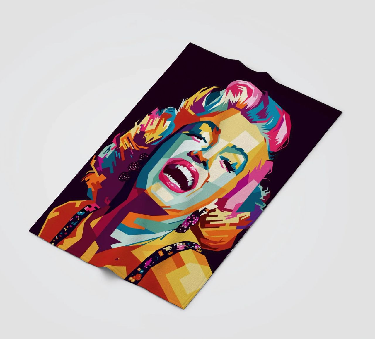 M M Style WPAP coperta in pile da SW Artwork