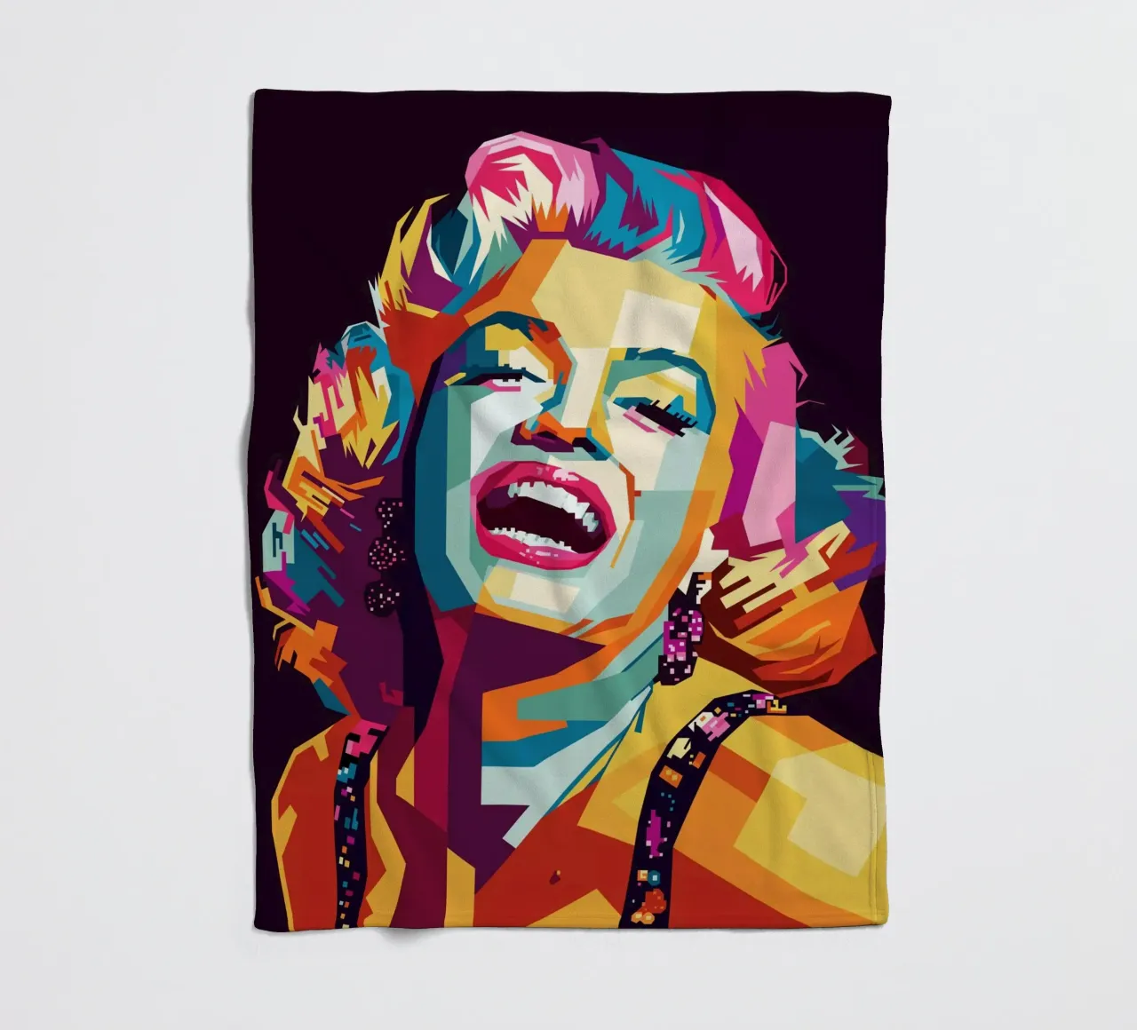 M M Style WPAP manta de franela de SW Artwork