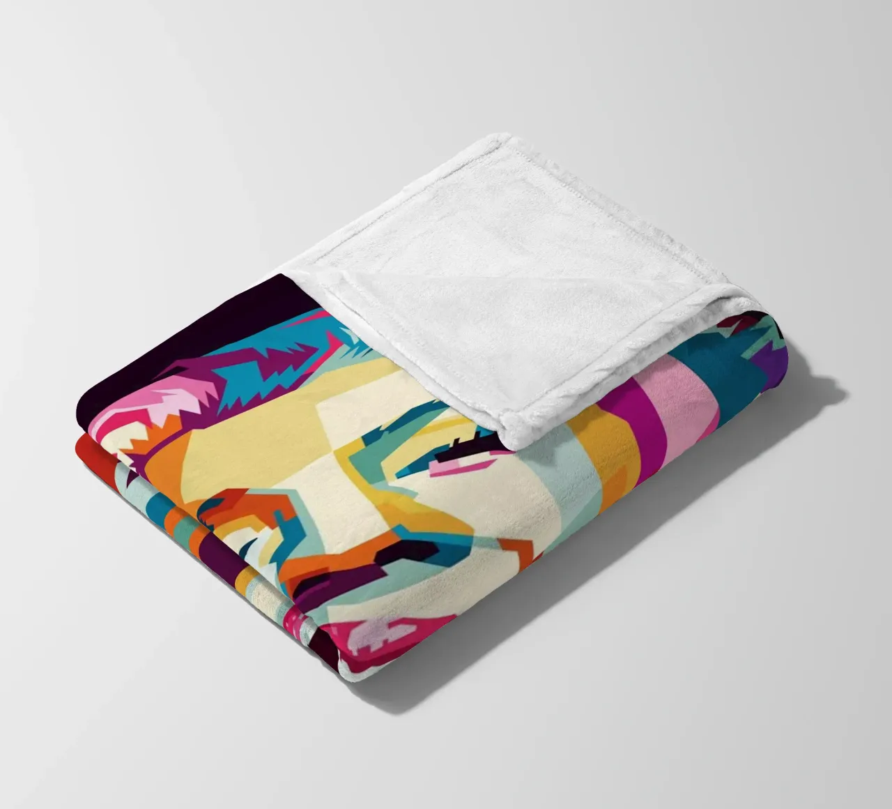 M M Style WPAP manta de franela de SW Artwork