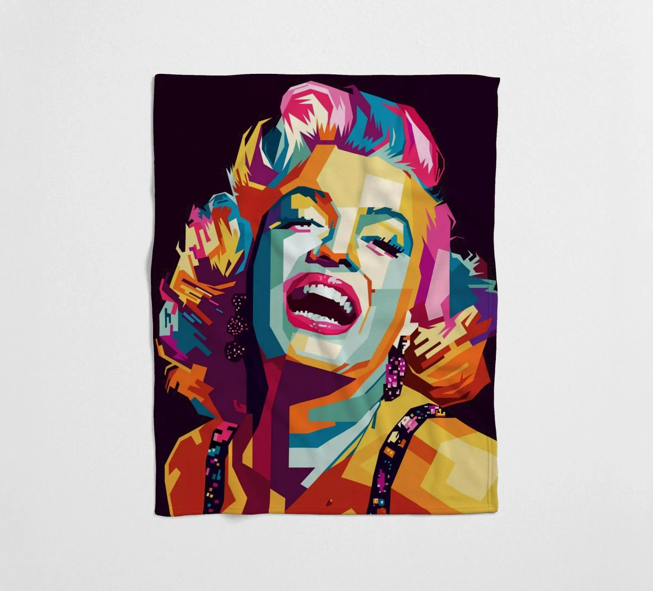 M M Style WPAP coperta in pile da SW Artwork