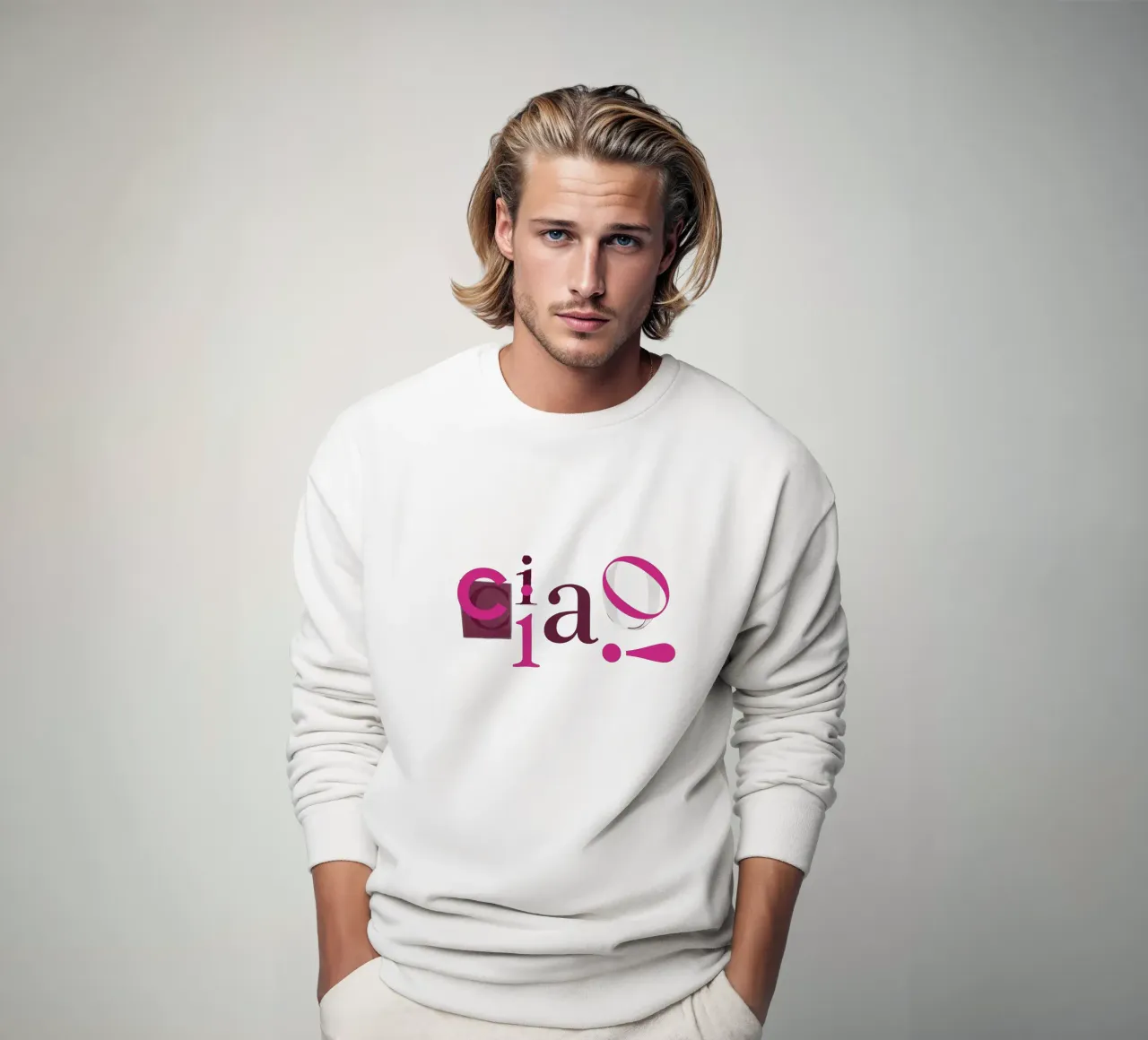 CIAO! felpa da Catherine Aguilar