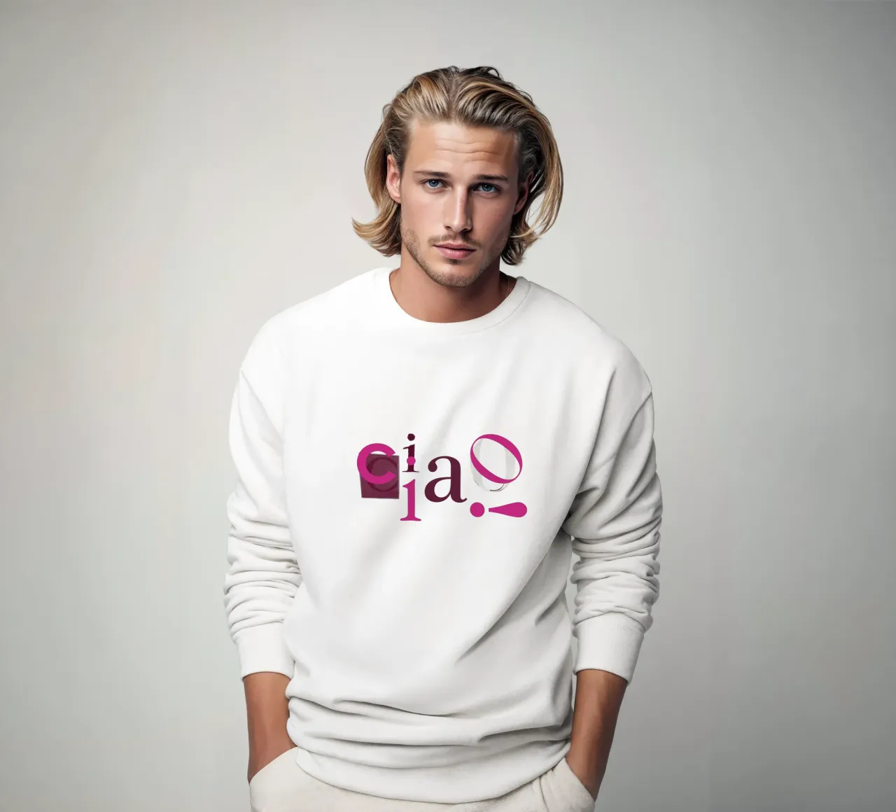 CIAO! felpa da Catherine Aguilar