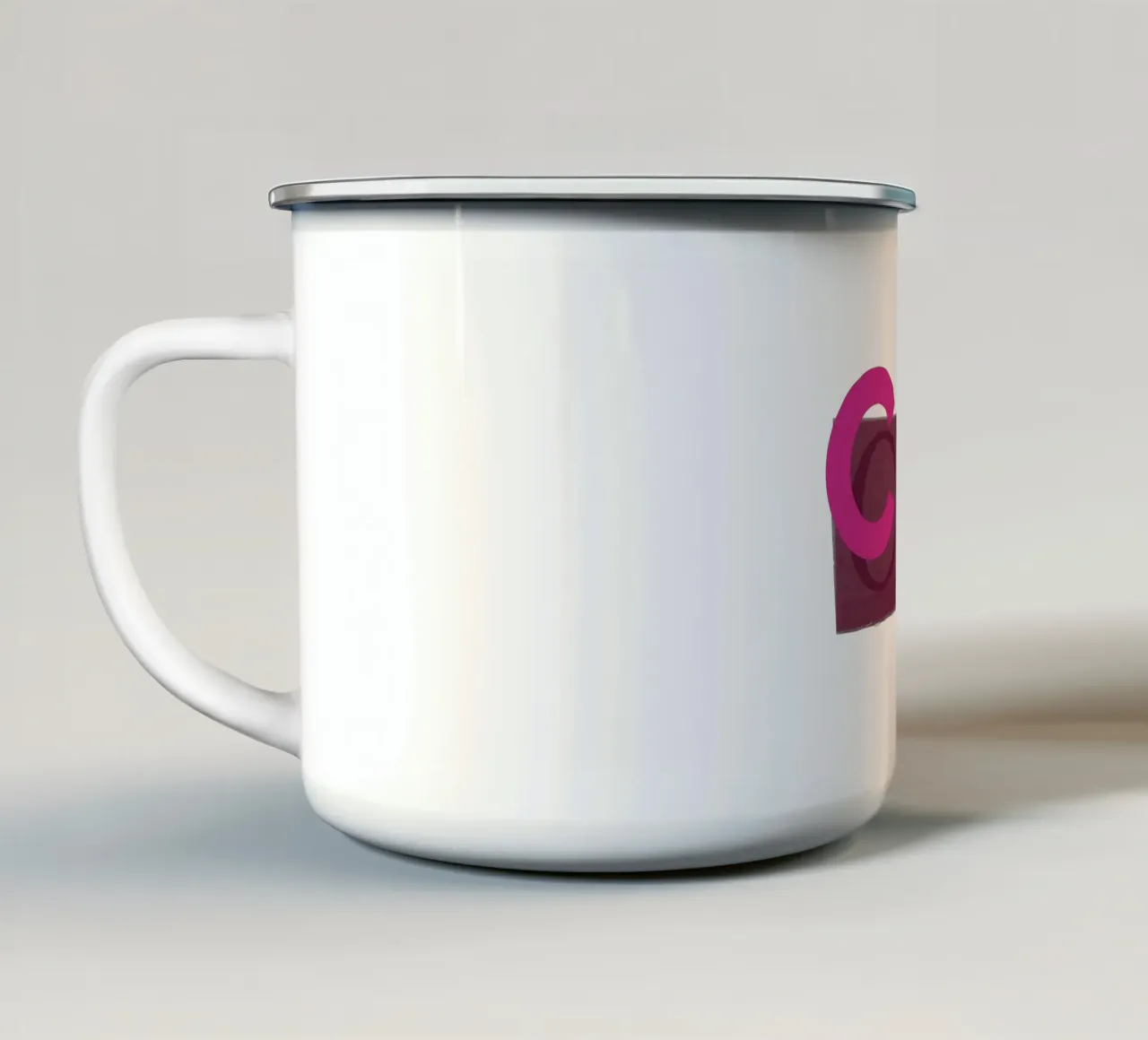 CIAO! tazza in smalto da Catherine Aguilar