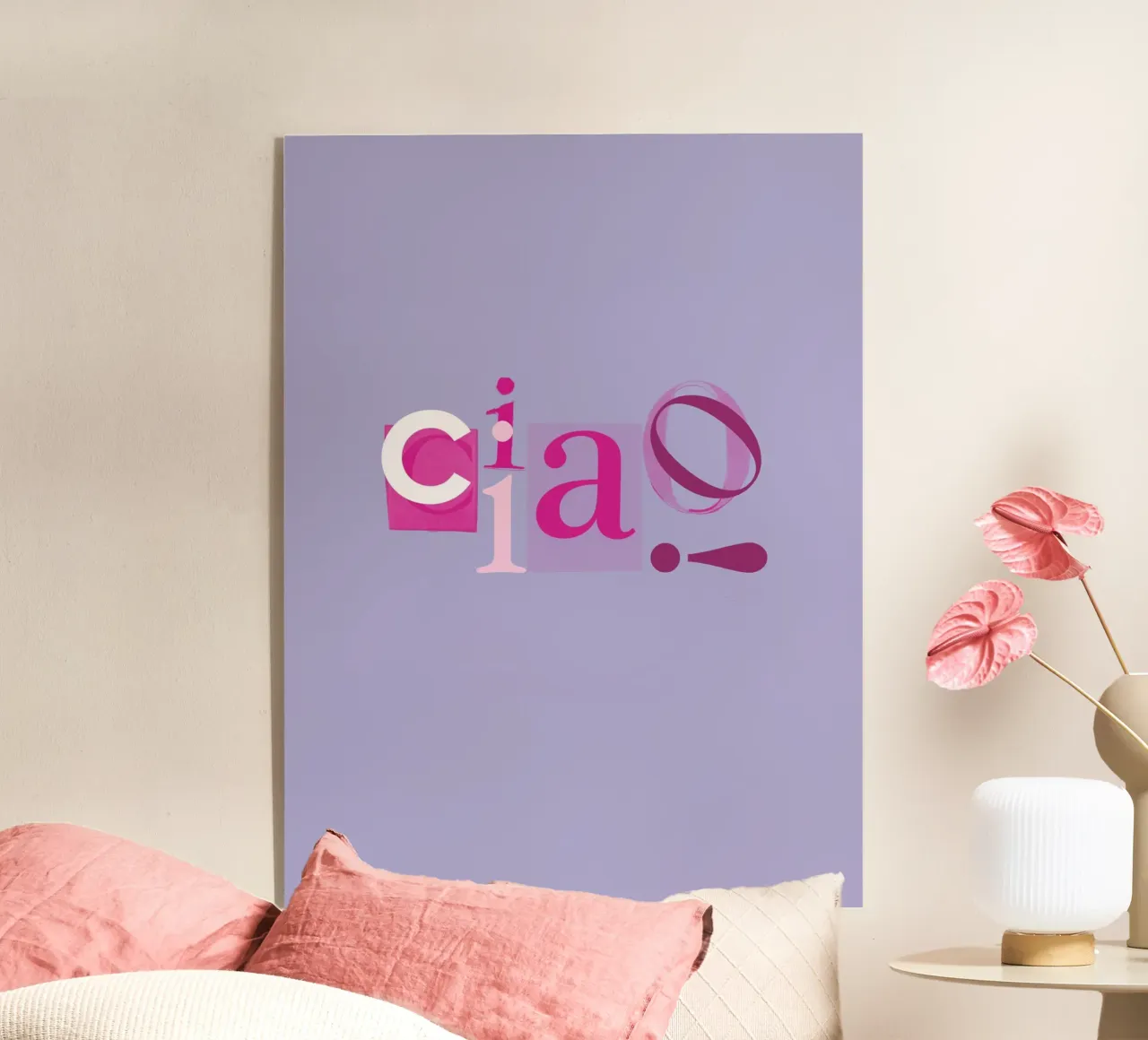 CIAO! plexiglass da Catherine Aguilar