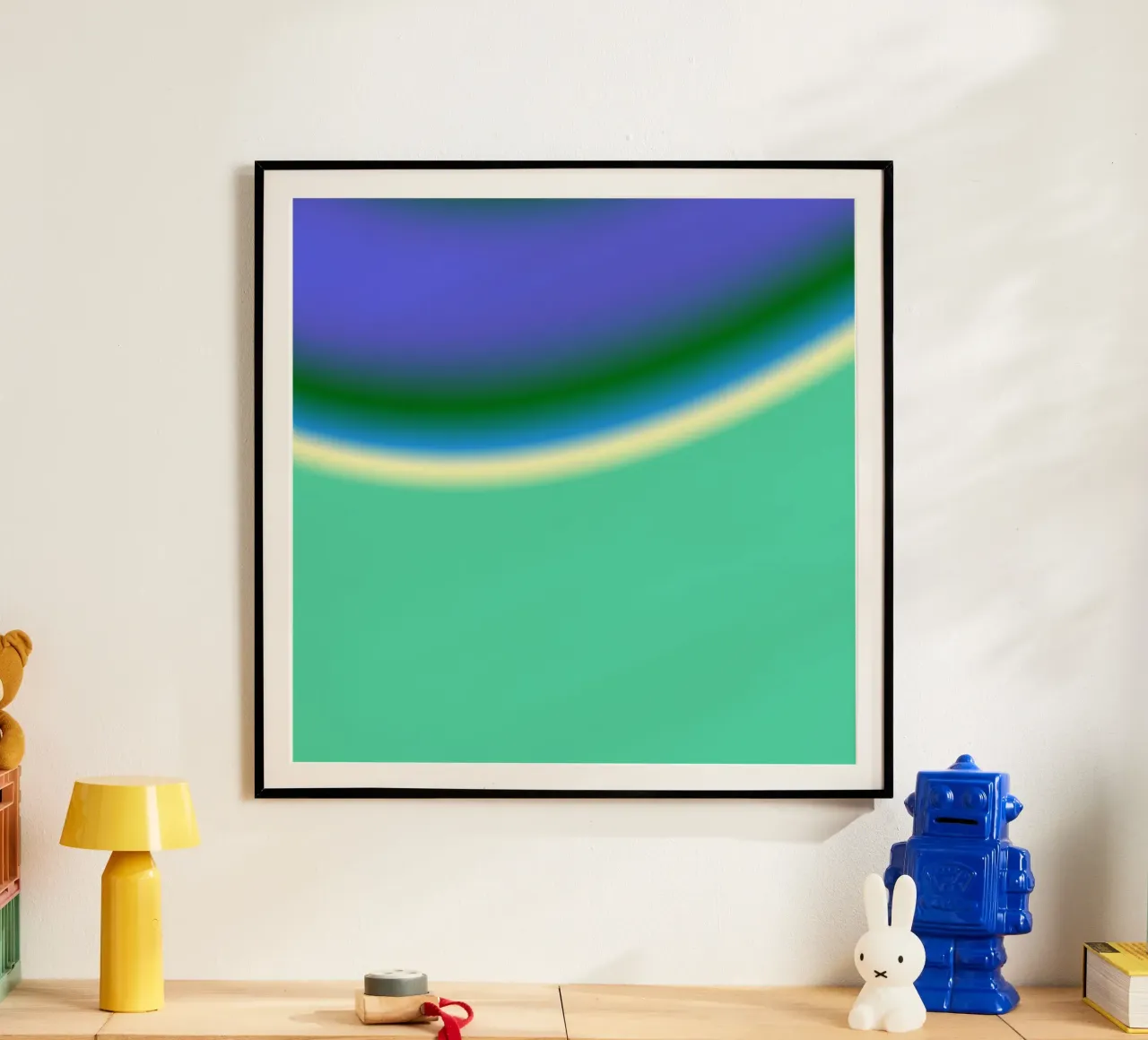 DROP DEAD GORGEOUS poster met aluminium frame van ÂME LIBRE STUDIO 2.0