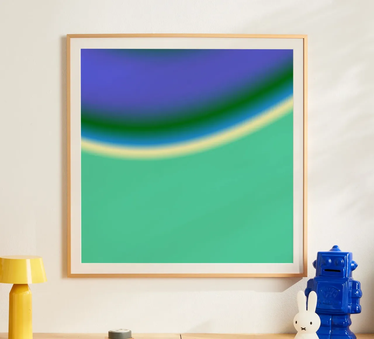 DROP DEAD GORGEOUS poster met aluminium frame van ÂME LIBRE STUDIO 2.0